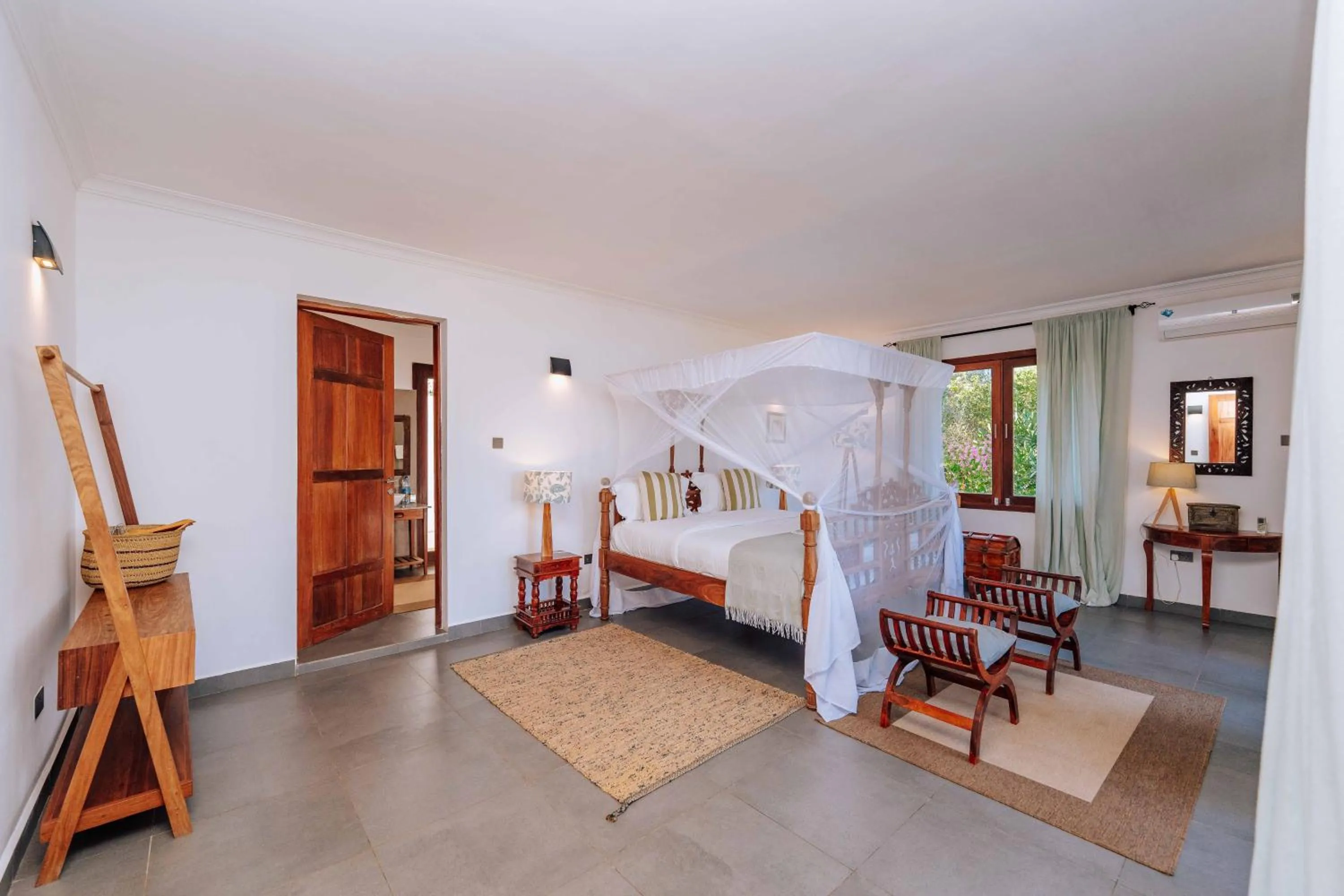 Bed in Karabai Villa