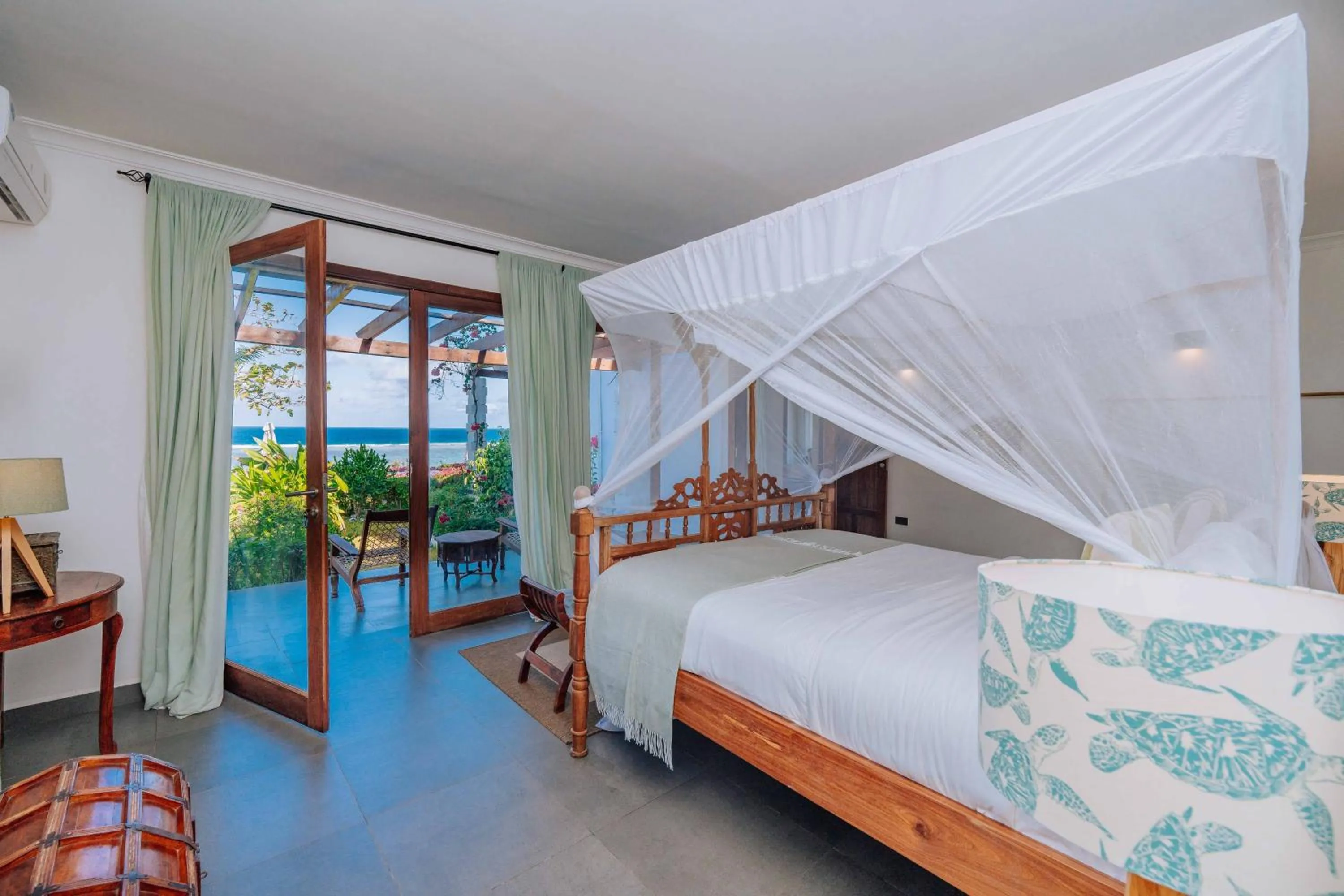 Bed in Karabai Villa