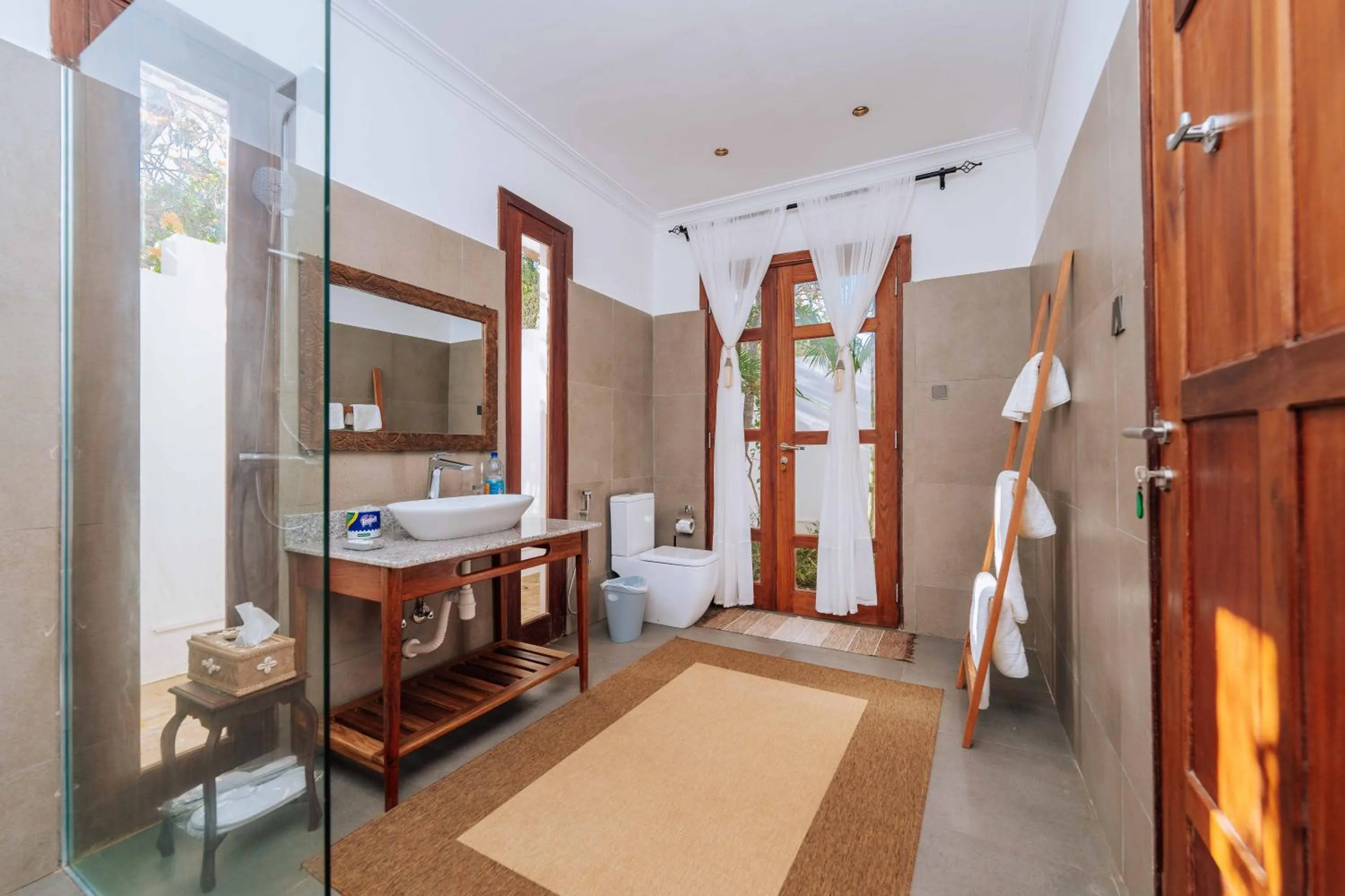 Bed in Karabai Villa