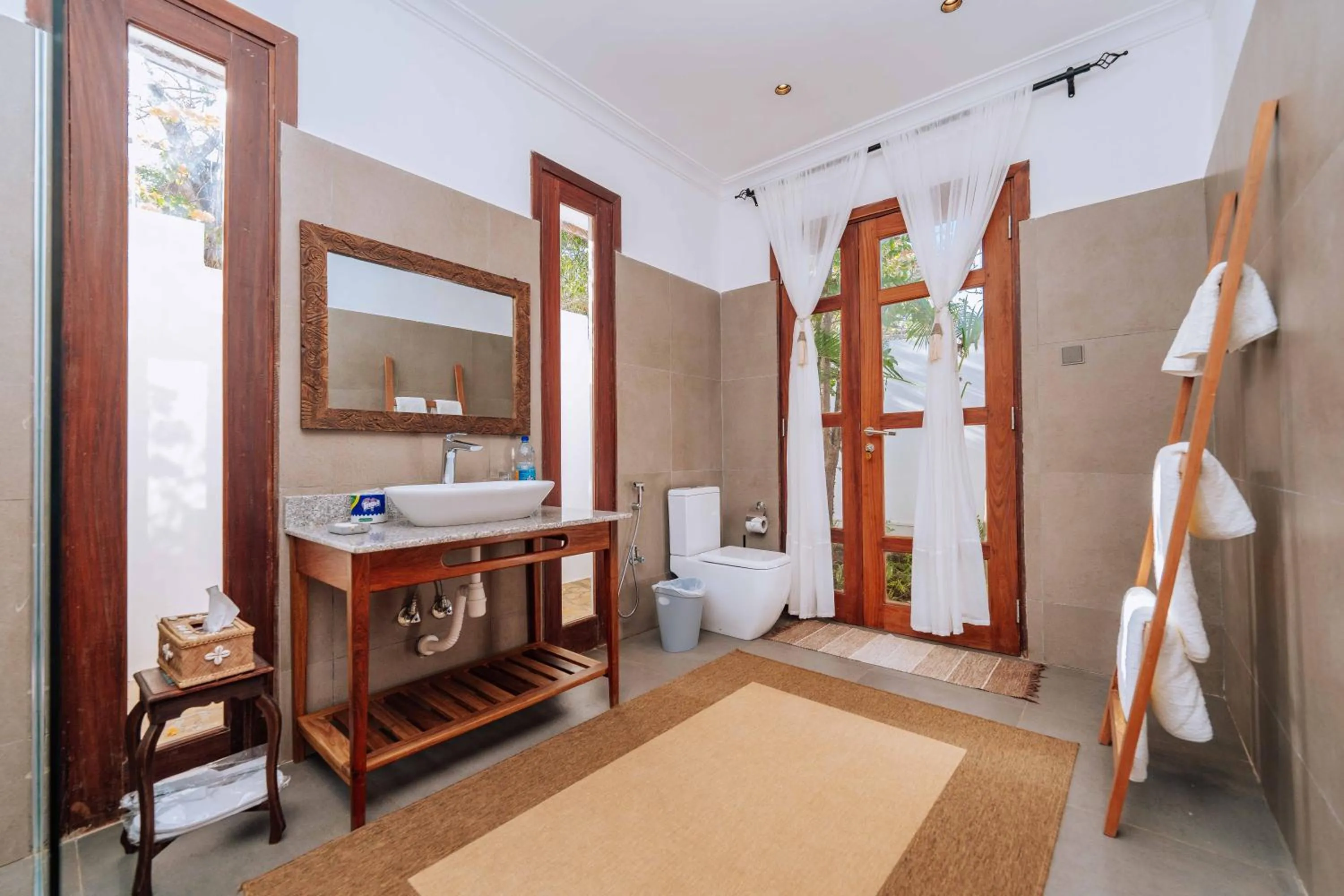 Bed in Karabai Villa