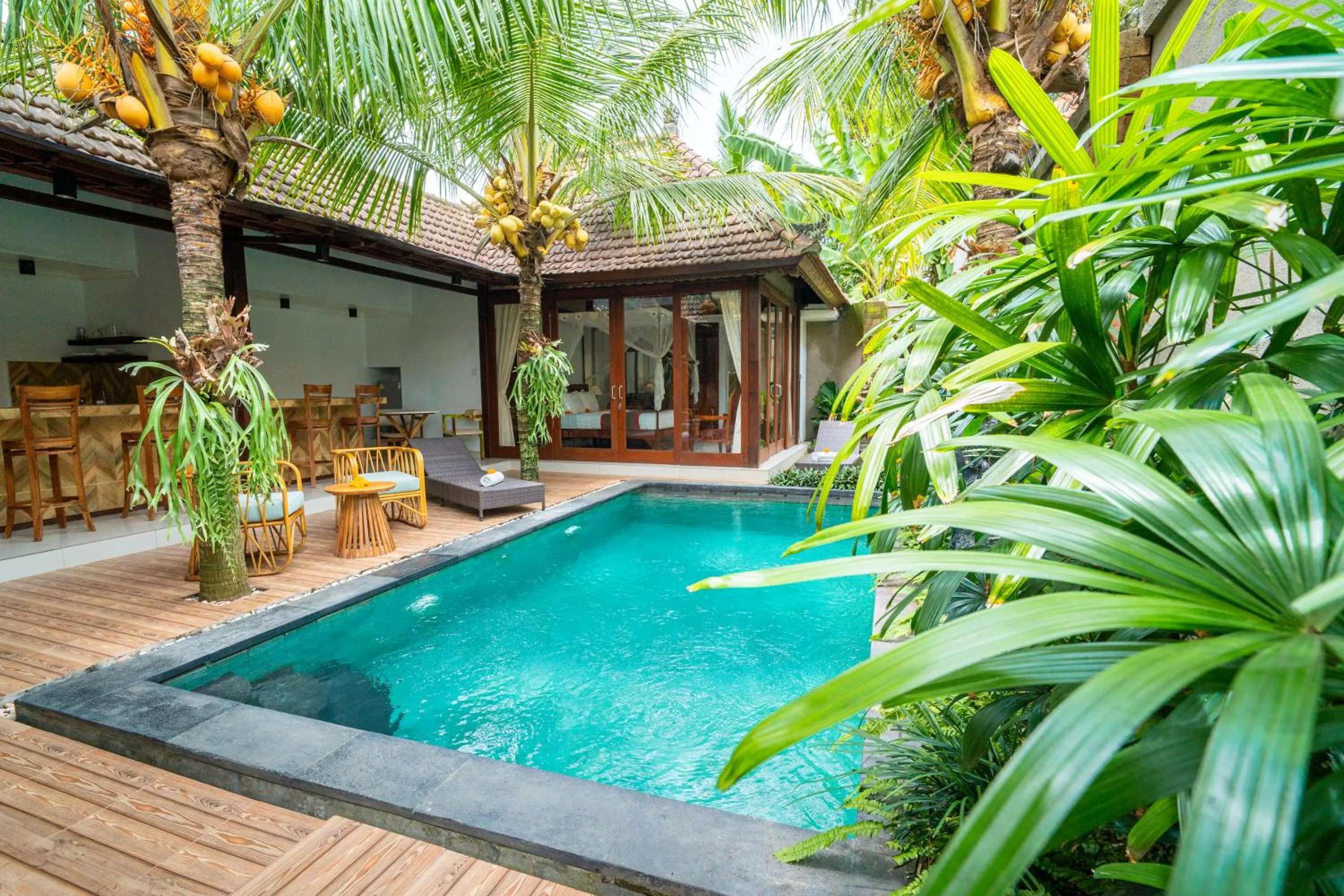 Pool view in THE JEMA PRIVATE Villa