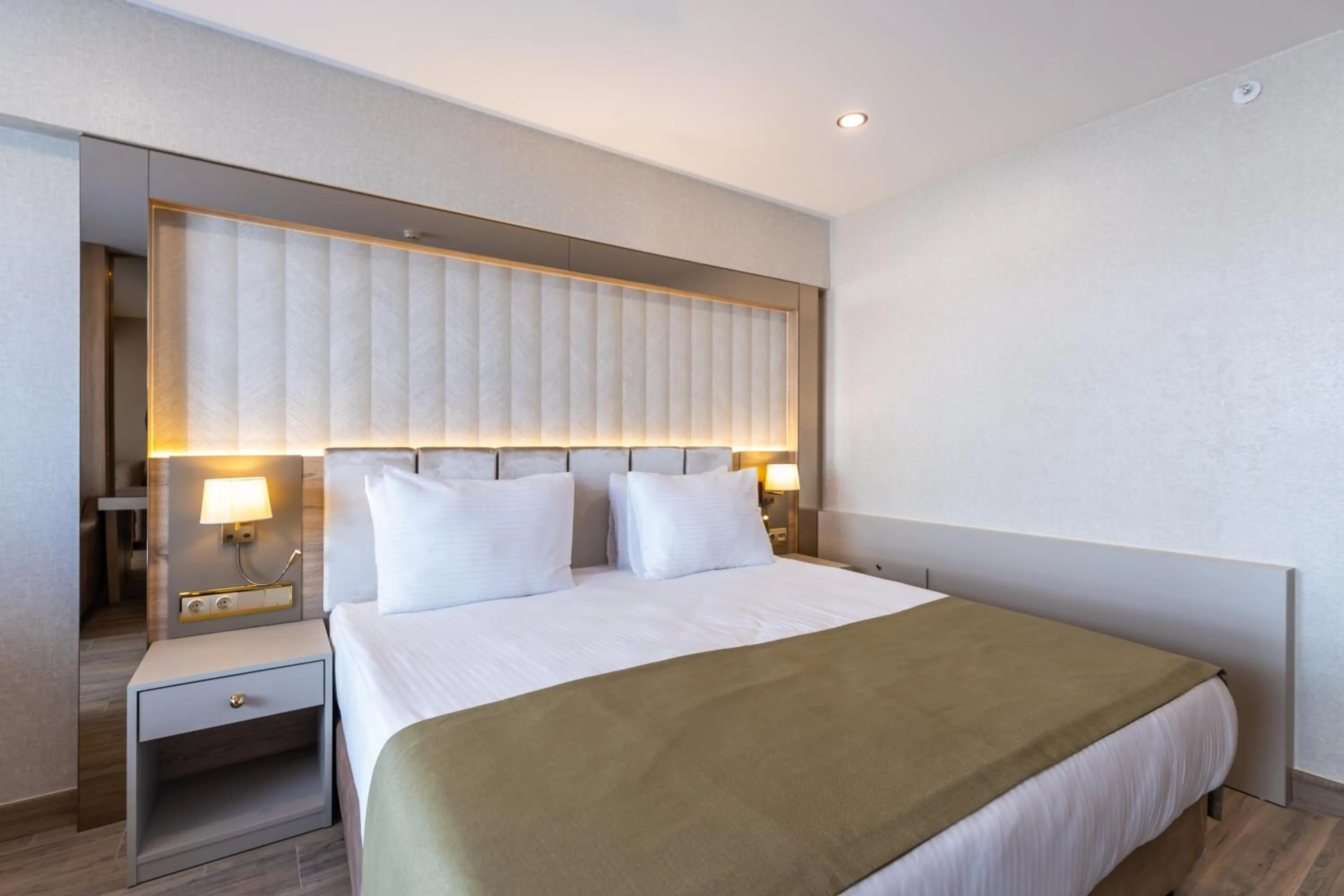 Bed in Belenli Resort Hotel