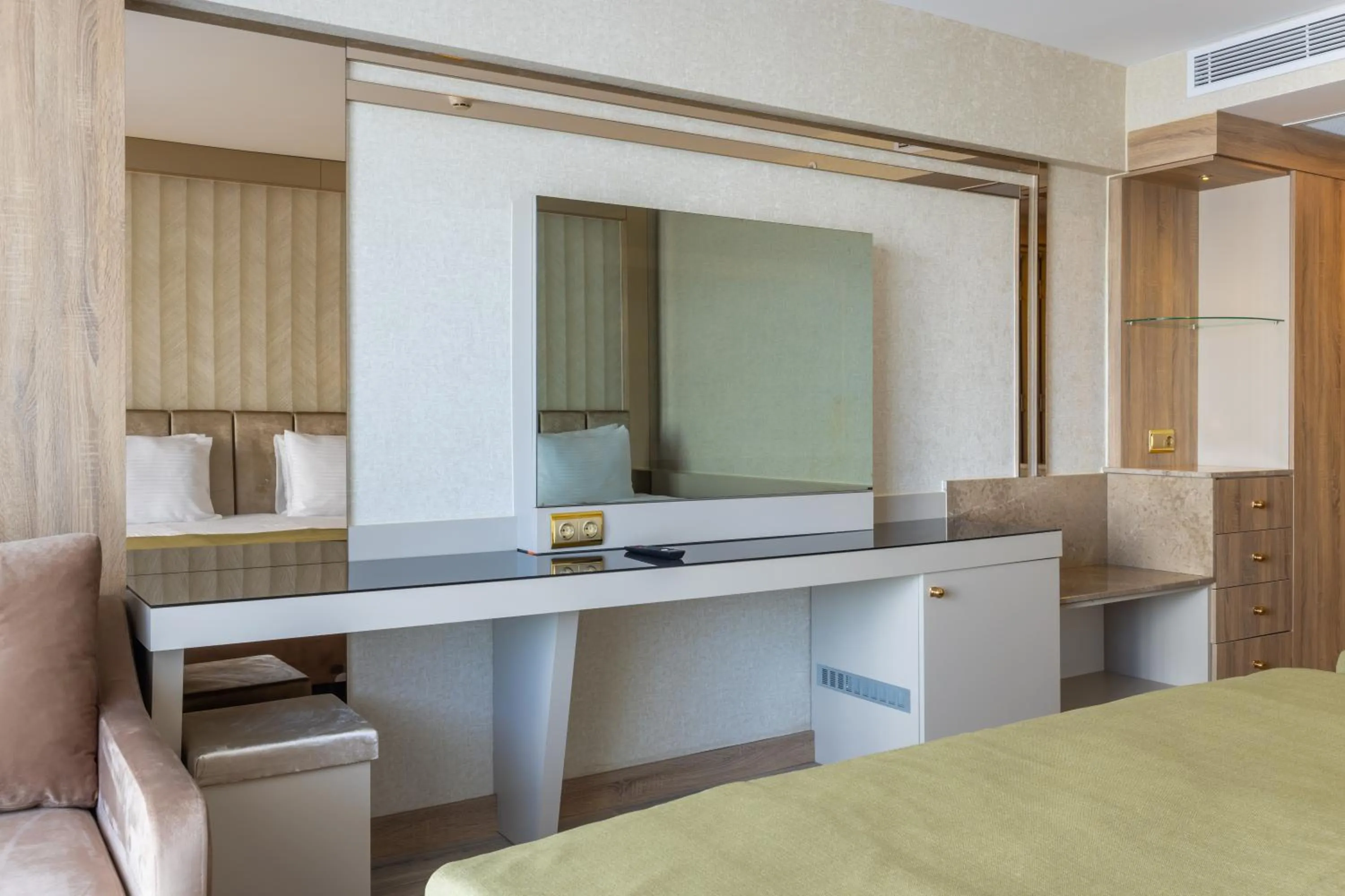 Bed in Belenli Resort Hotel