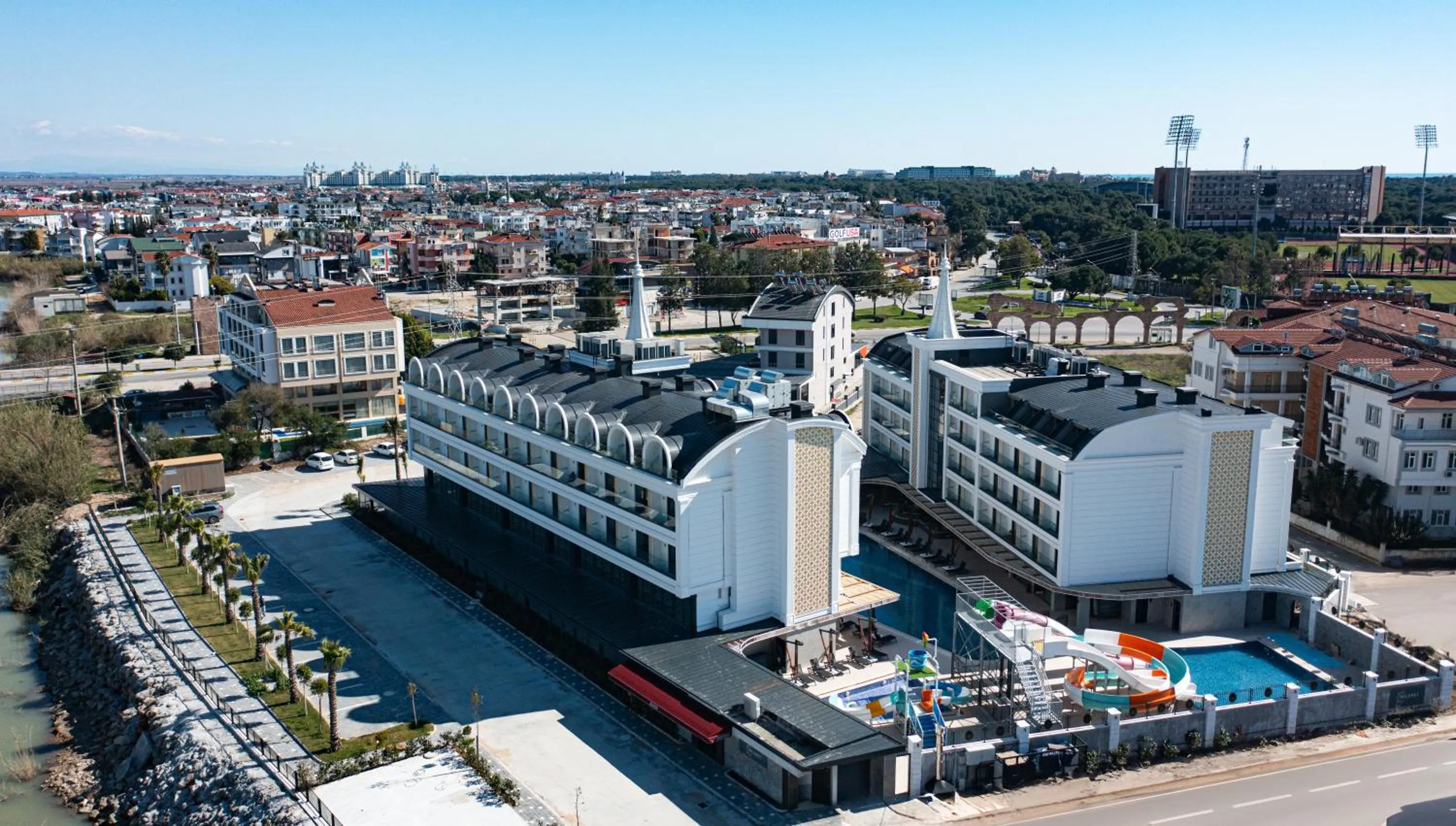 Property building in Belenli Resort Hotel