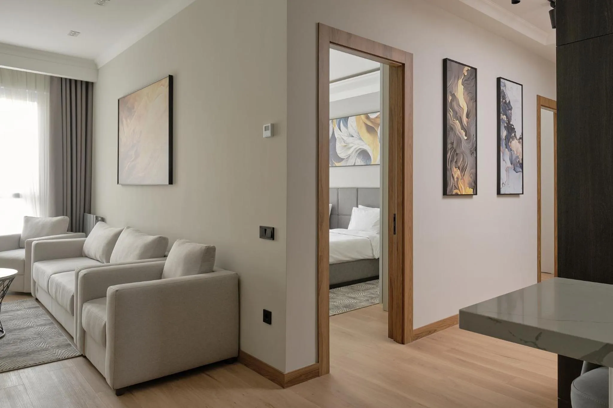 Photo of the whole room, Bed in STYLO Residences & Suites