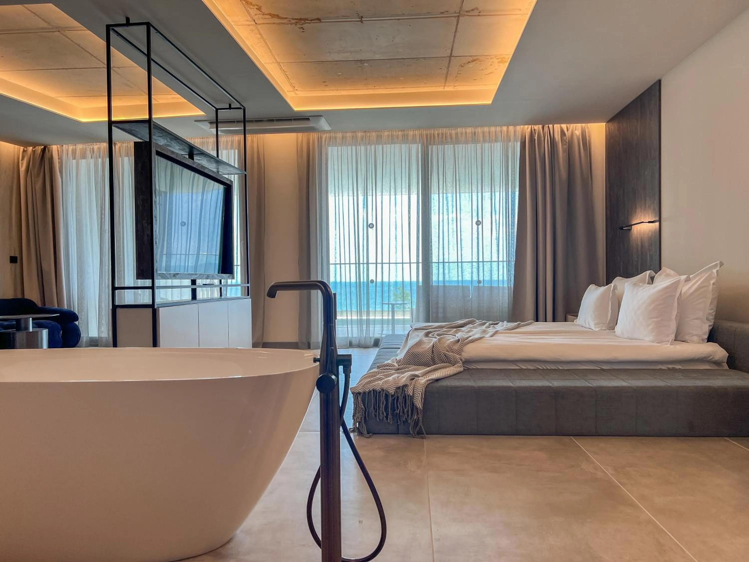 Living room, Bed in GRIFID Noa