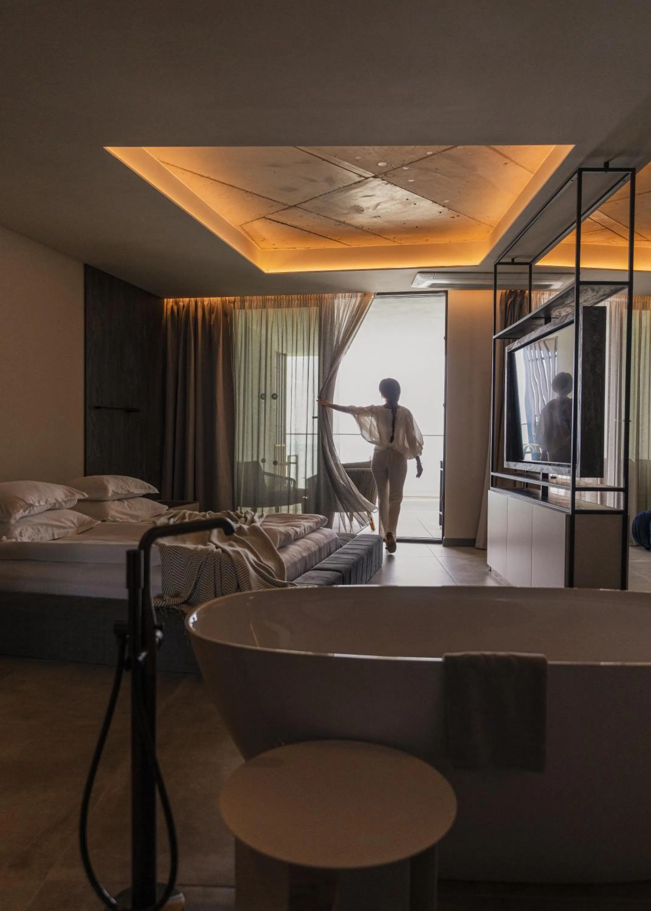 Bathroom, Bed in GRIFID Noa