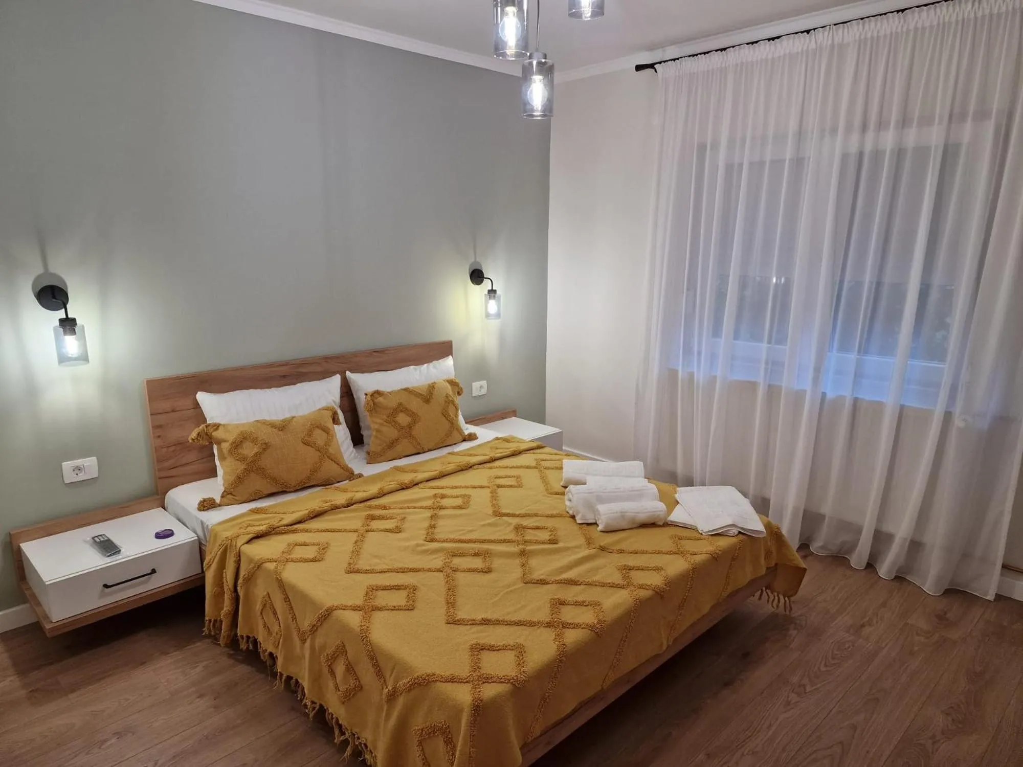 Bed in Apartament Alena Oradea