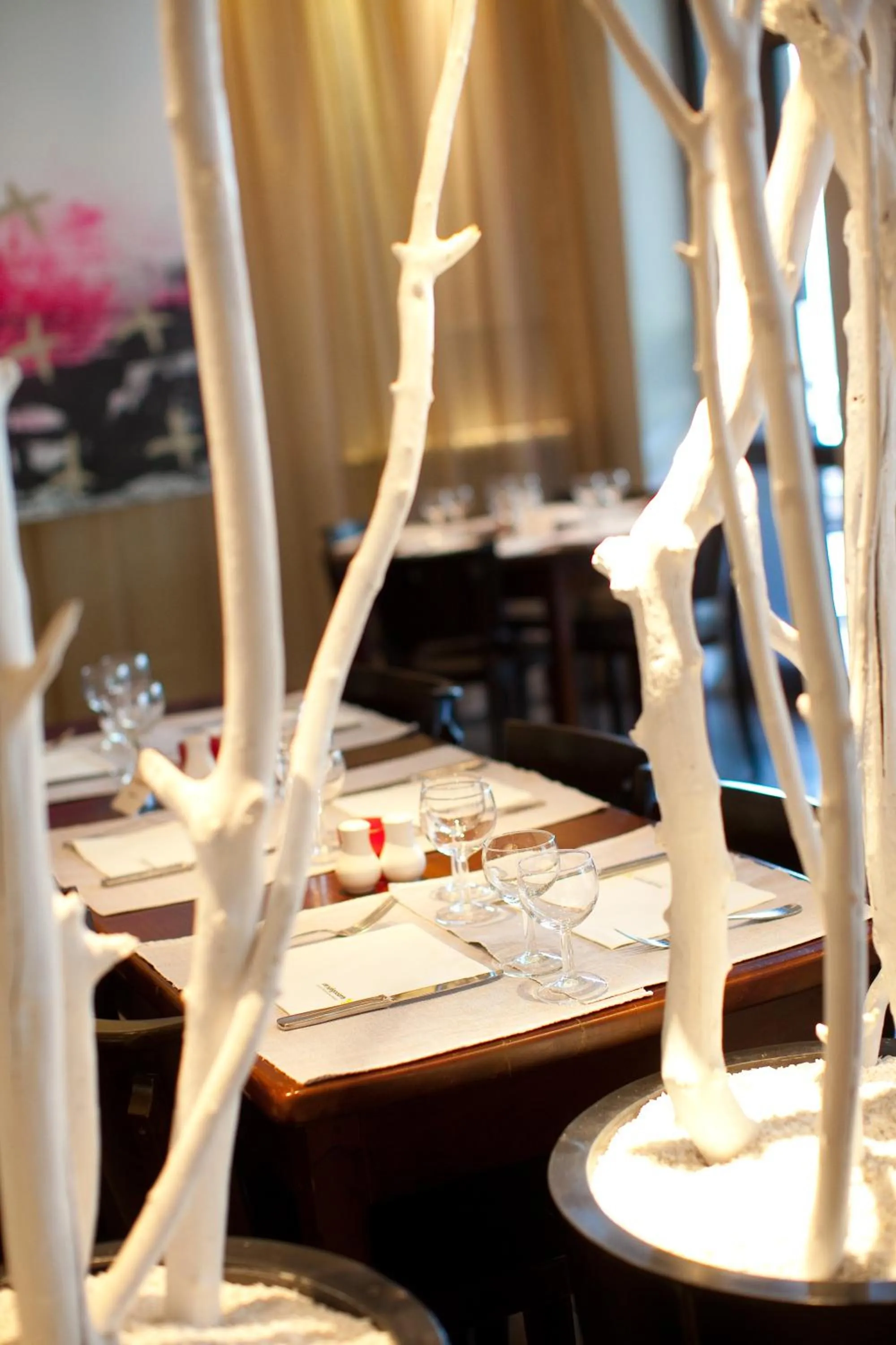 Decorative detail in Hotel Les Negociants