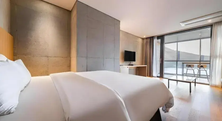 Bed in Hotel Haus Bed in Hotel Haus