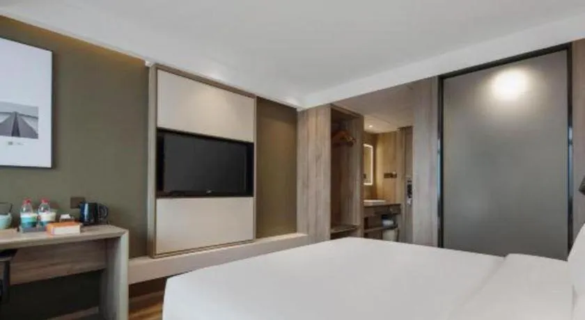 Bed in Atour Hotel Huzhou Changxing Changhai Road