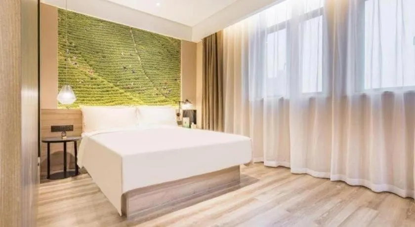 Bed in Atour Hotel Huzhou Changxing Changhai Road