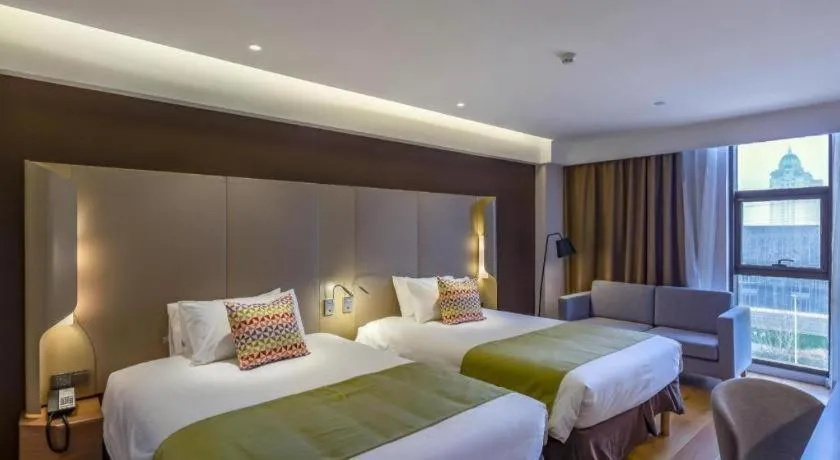 Bed in Campanile Hotel Dongying Financial Port