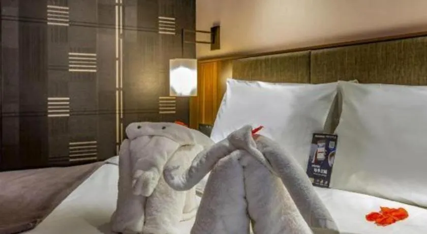 Bed in Campanile Hotel Dongying Financial Port