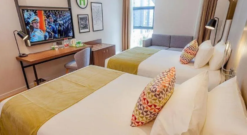 Bed in Campanile Hotel Dongying Financial Port