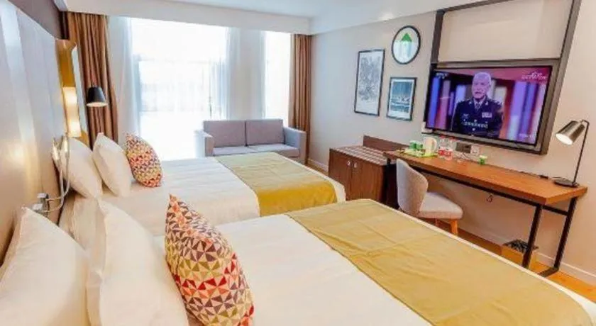 Bed in Campanile Hotel Dongying Financial Port