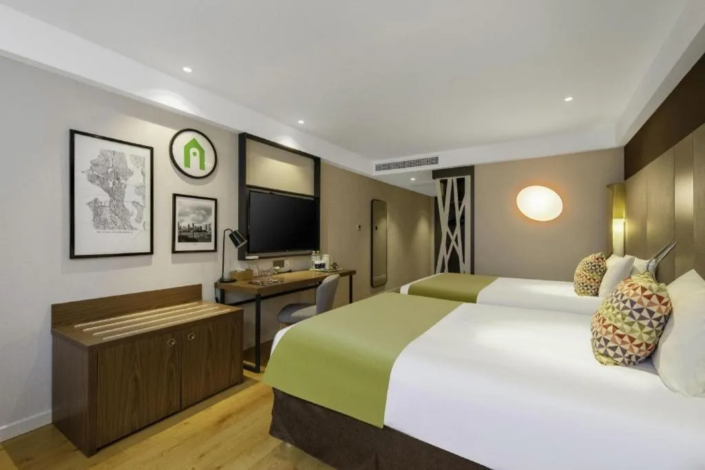 Bed in Campanile Hotel Dongying Financial Port