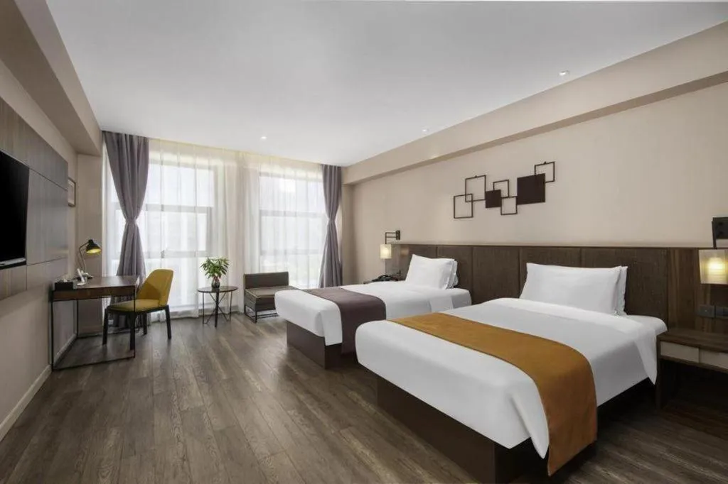 Bed in Campanile Hotel Dongying Financial Port