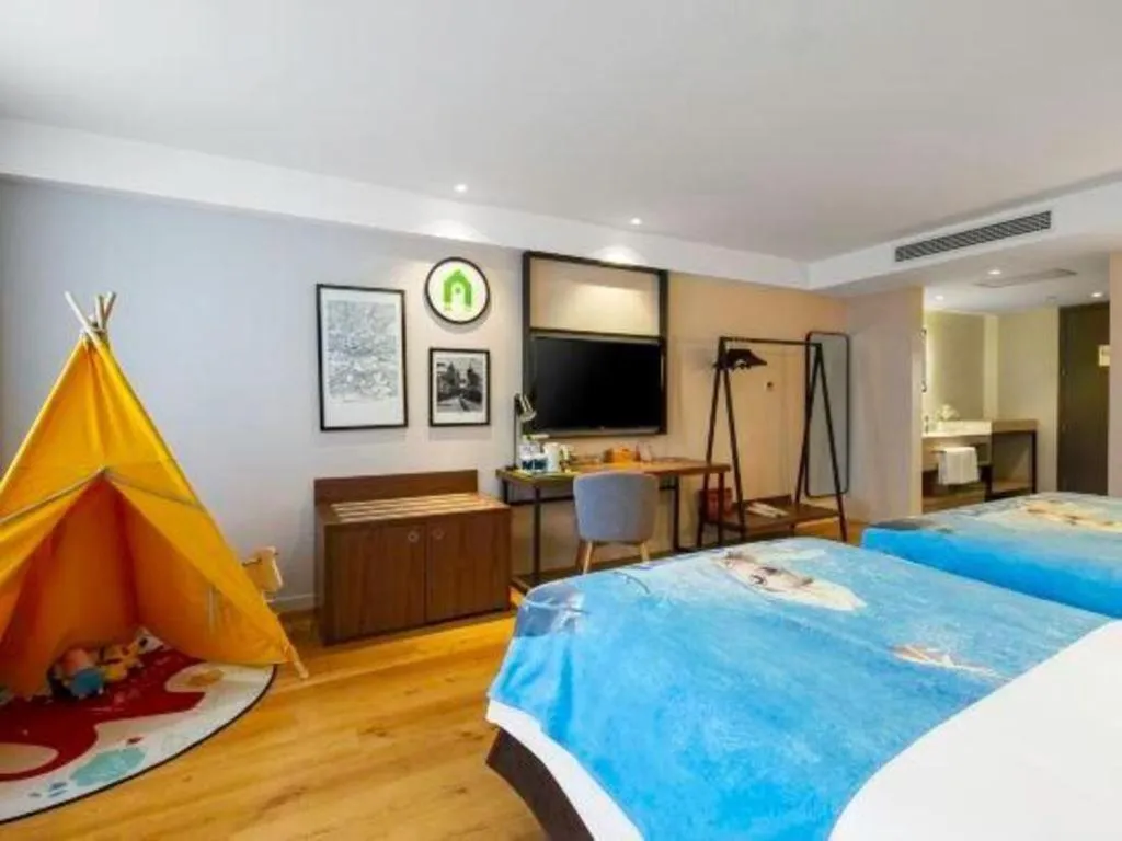 Bed in Campanile Hotel Dongying Financial Port