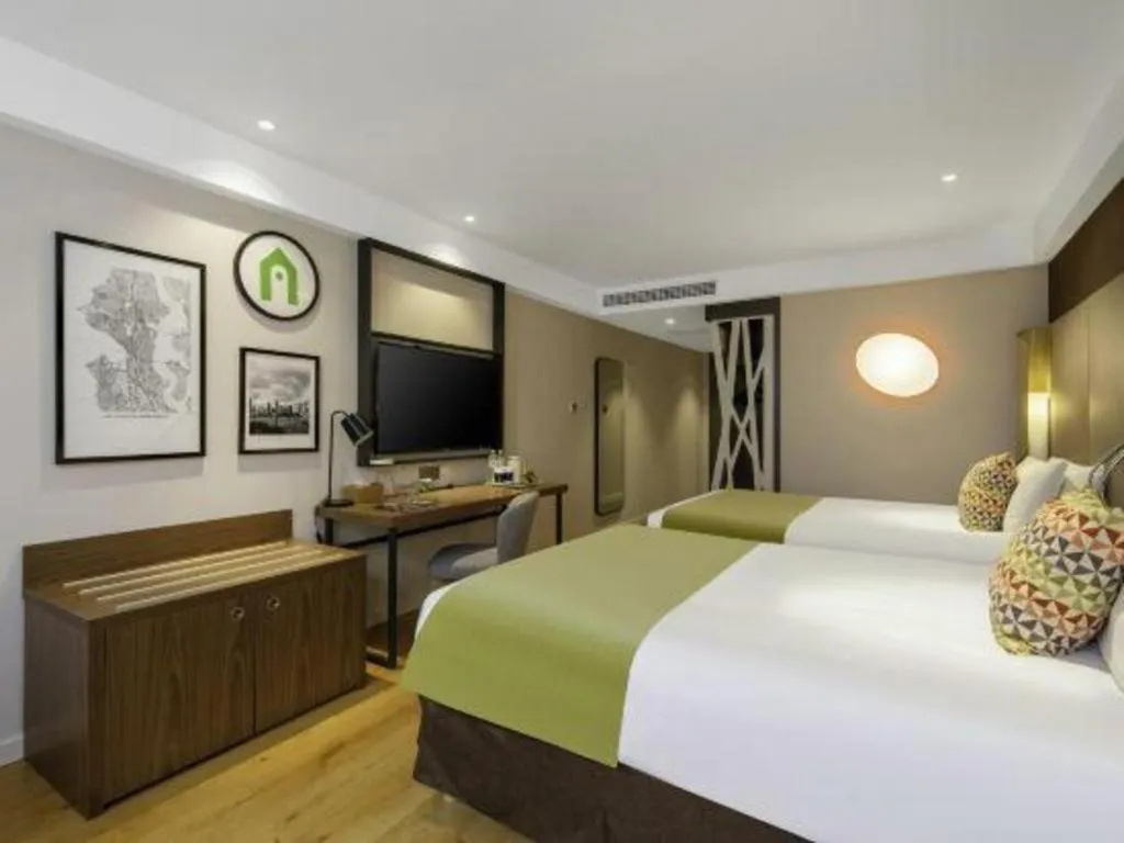 Bed in Campanile Hotel Dongying Financial Port