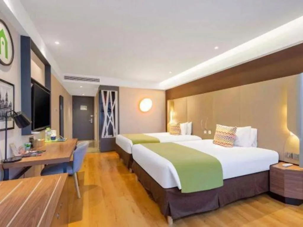 Bed in Campanile Hotel Dongying Financial Port