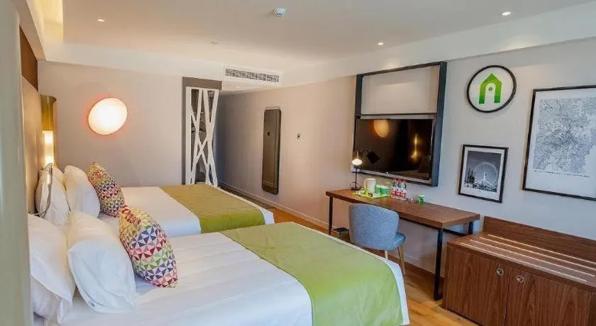 Bed in Campanile Hotel Dongying Financial Port