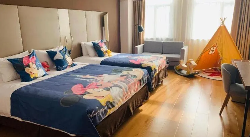 Bed in Campanile Hotel Dongying Financial Port