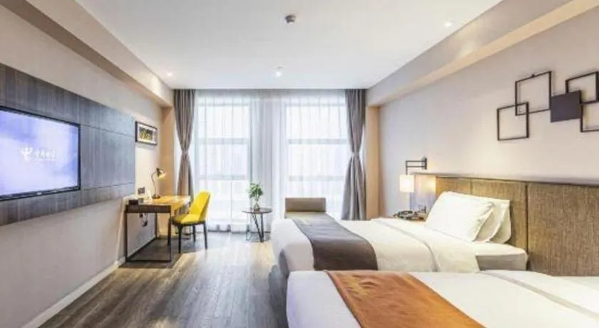 Bed in Campanile Hotel Dongying Financial Port