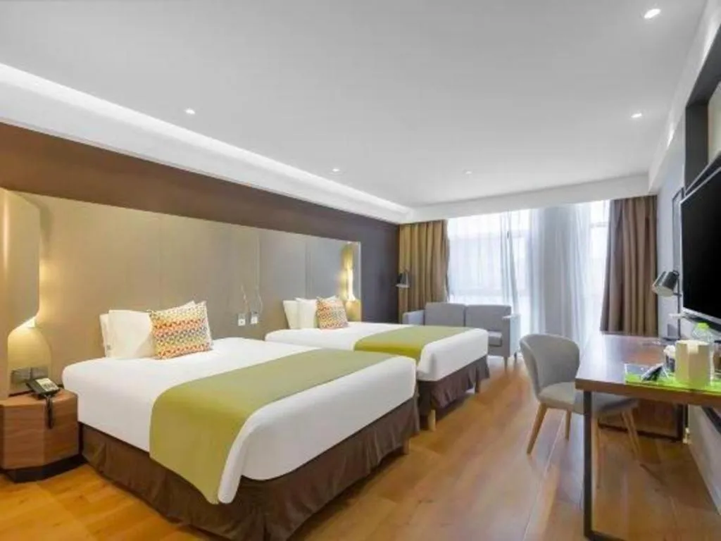 Bed in Campanile Hotel Dongying Financial Port