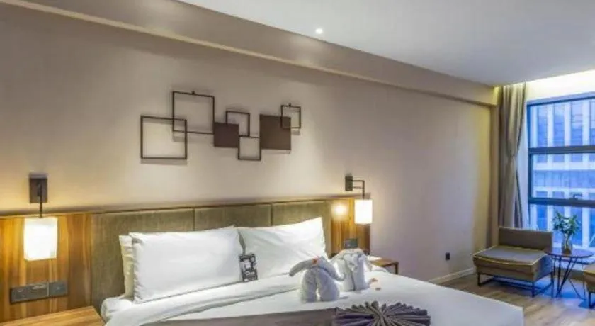 Bed in Campanile Hotel Dongying Financial Port