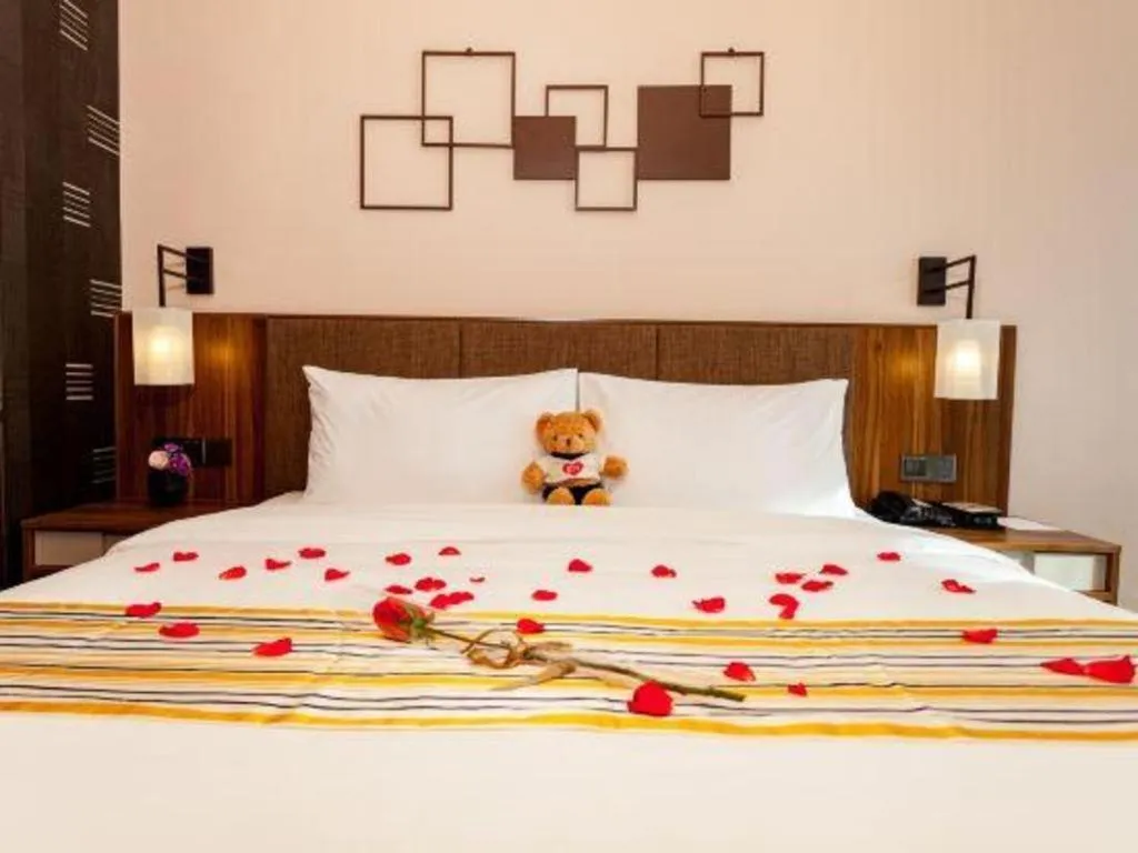 Bed in Campanile Hotel Dongying Financial Port