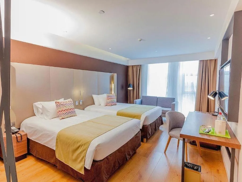 Bed in Campanile Hotel Dongying Financial Port