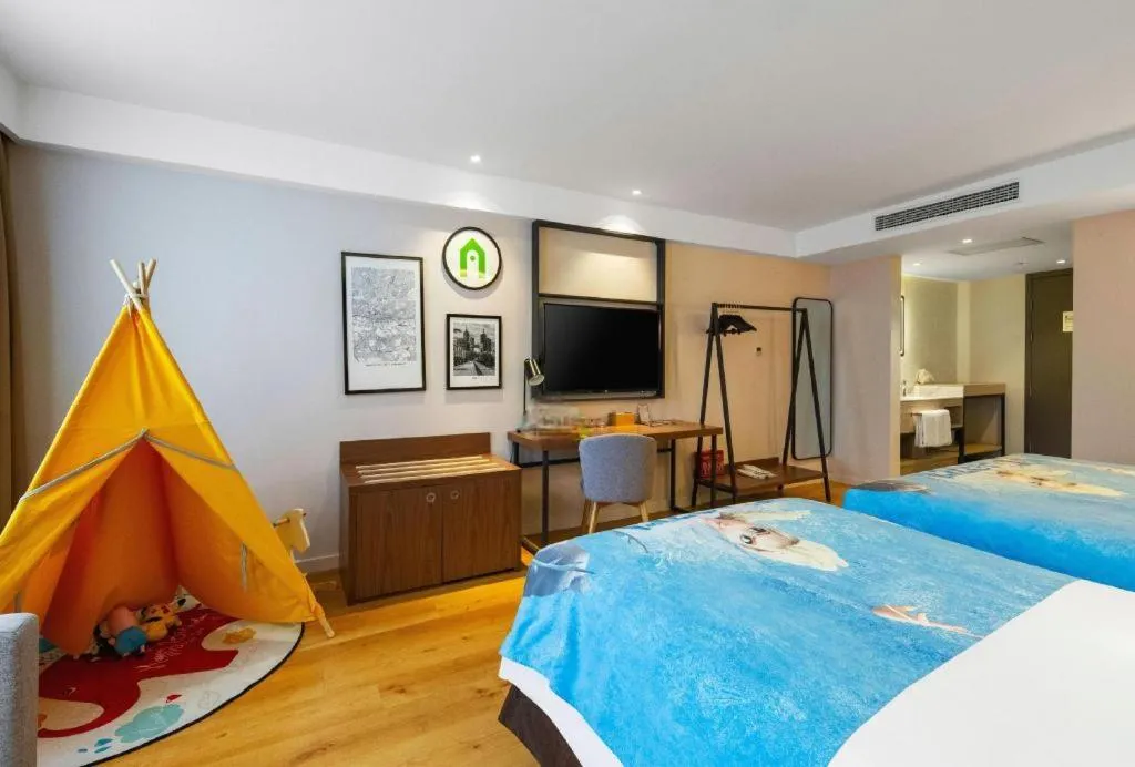 Bed in Campanile Hotel Dongying Financial Port