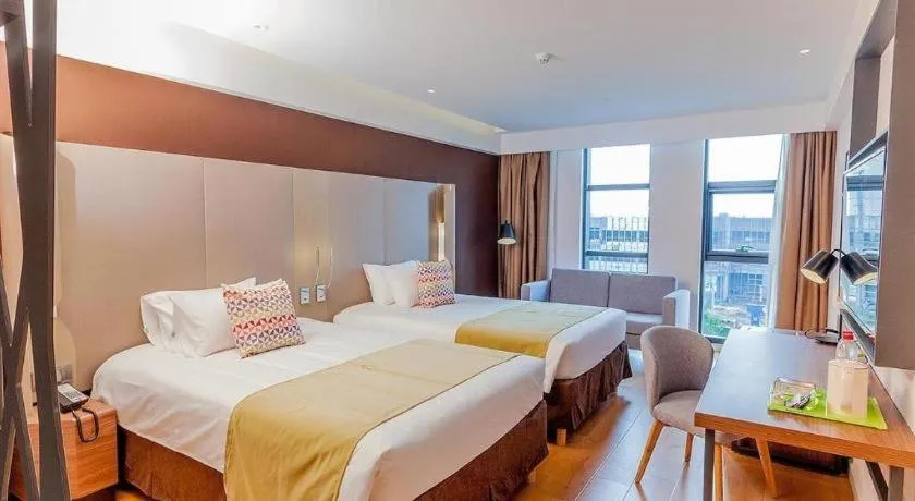 Bed in Campanile Hotel Dongying Financial Port