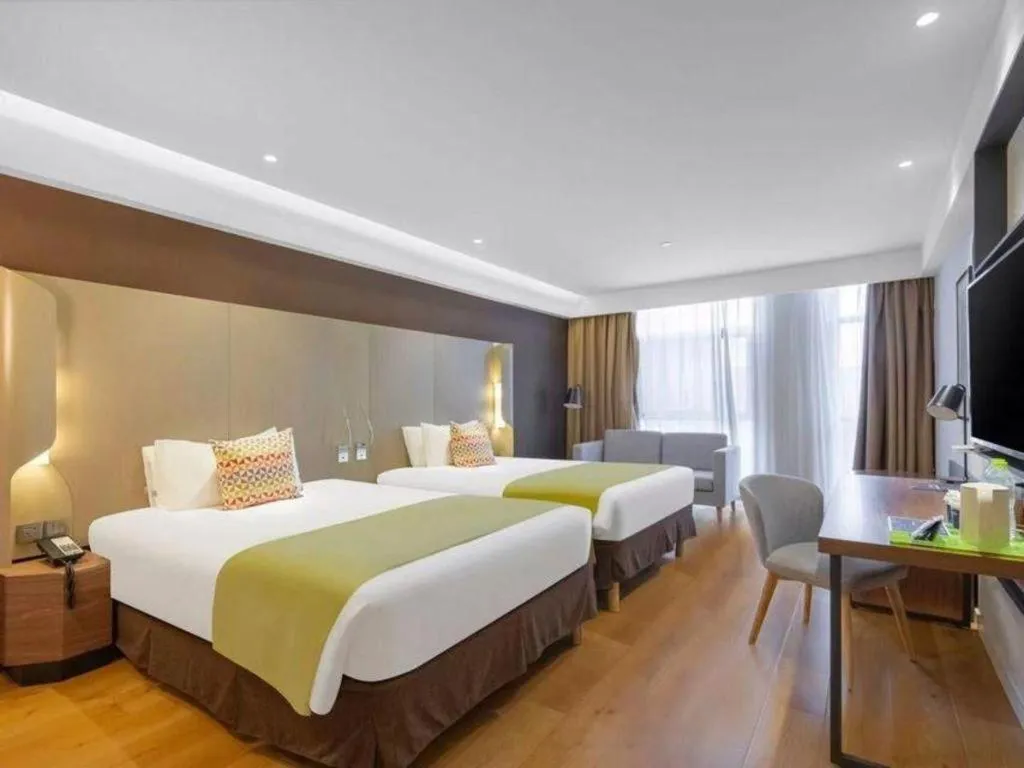 Bed in Campanile Hotel Dongying Financial Port