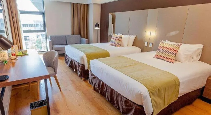 Bed in Campanile Hotel Dongying Financial Port