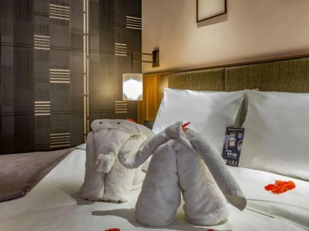 Bed in Campanile Hotel Dongying Financial Port