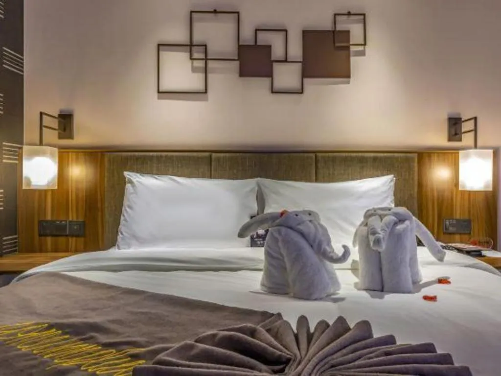 Bed in Campanile Hotel Dongying Financial Port