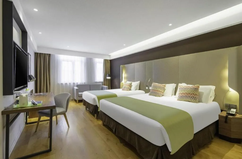 Bed in Campanile Hotel Dongying Financial Port