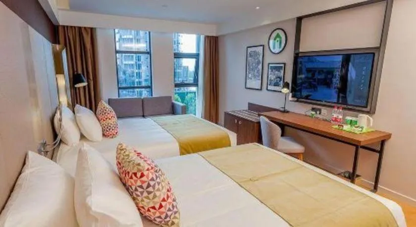 Bed in Campanile Hotel Dongying Financial Port