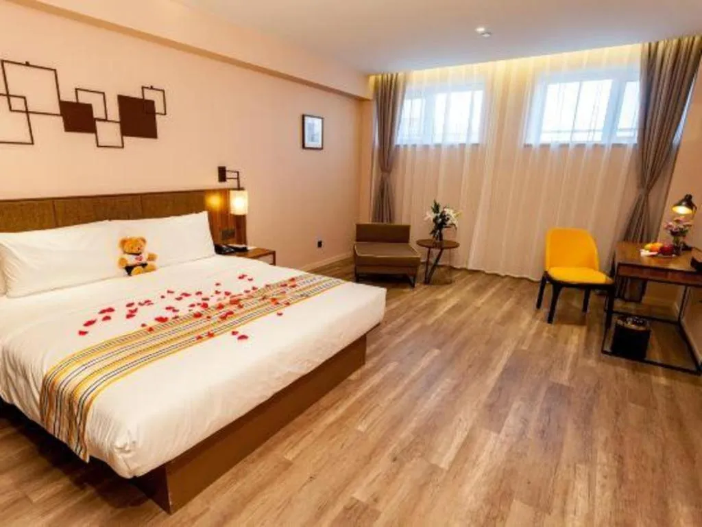 Bed in Campanile Hotel Dongying Financial Port