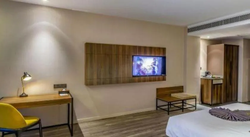 Bed in Campanile Hotel Dongying Financial Port