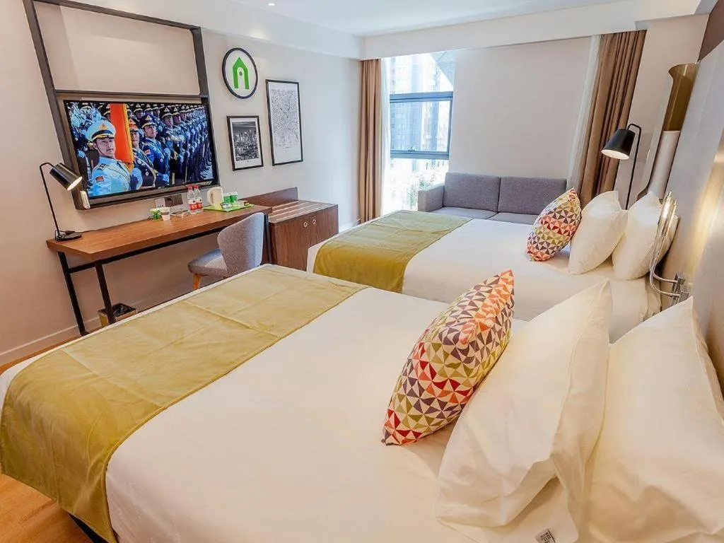 Bed in Campanile Hotel Dongying Financial Port