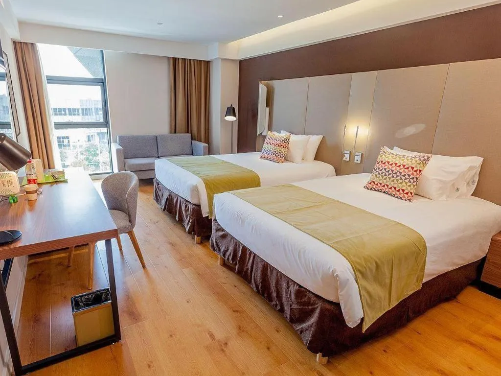 Bed in Campanile Hotel Dongying Financial Port