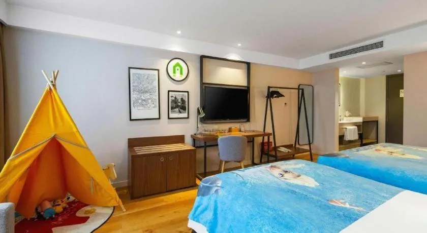 Bed in Campanile Hotel Dongying Financial Port