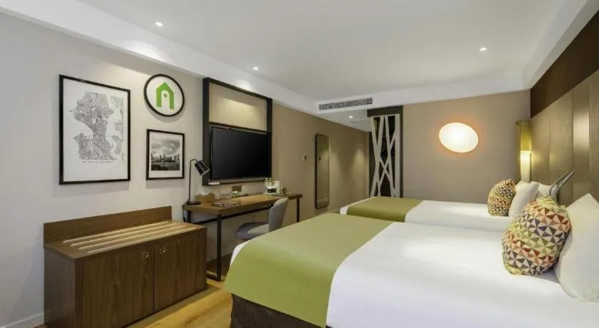 Bed in Campanile Hotel Dongying Financial Port