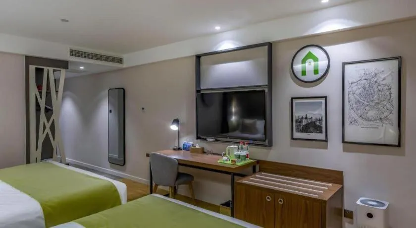 Bed in Campanile Hotel Dongying Financial Port