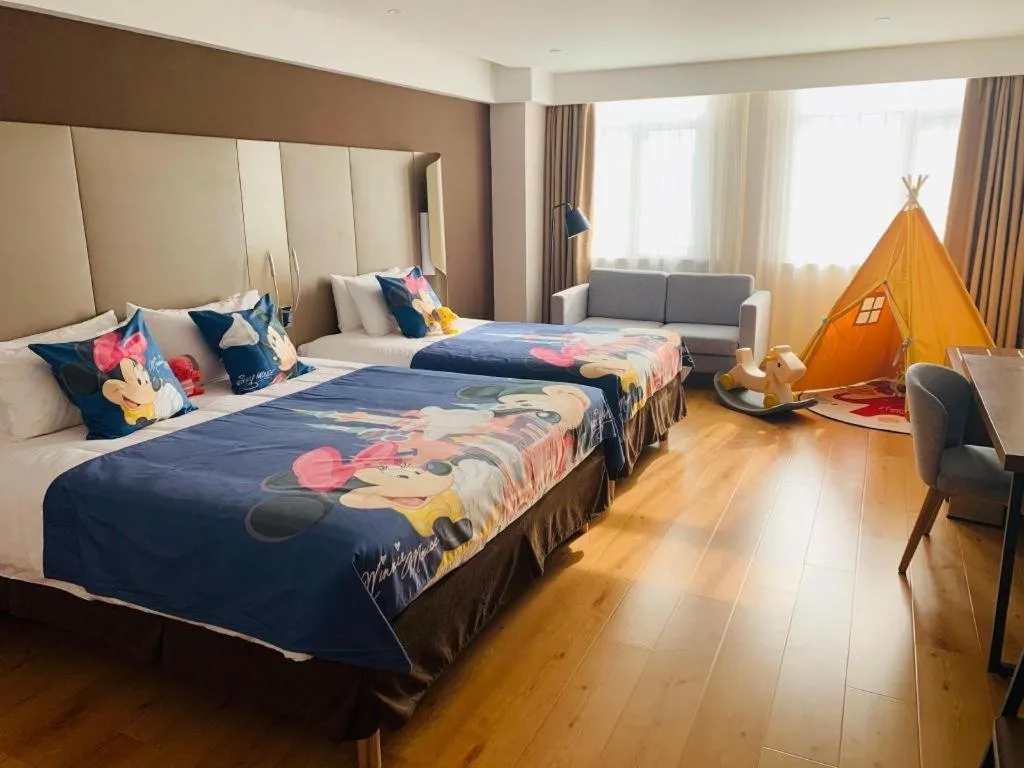 Bed in Campanile Hotel Dongying Financial Port