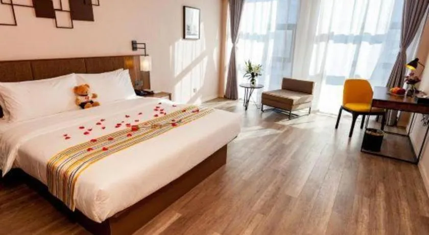 Bed in Campanile Hotel Dongying Financial Port