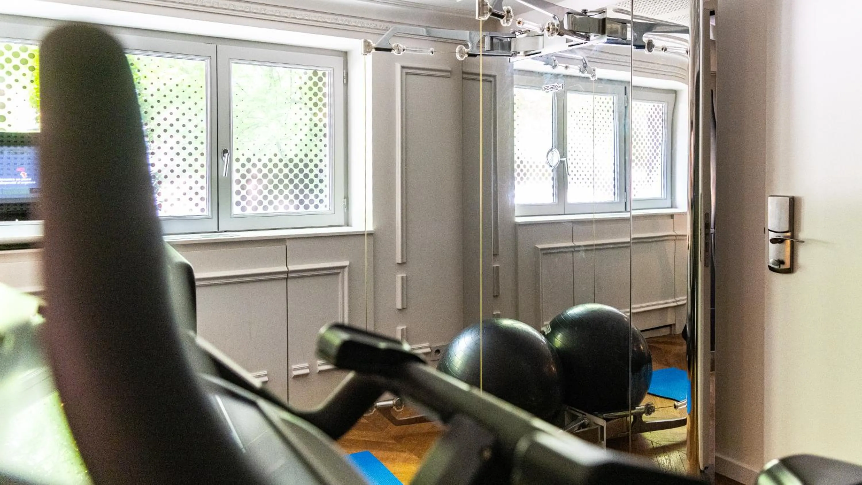 Fitness centre/facilities in Vertigo Hotel, By Marriott, a Member of Design Hotels